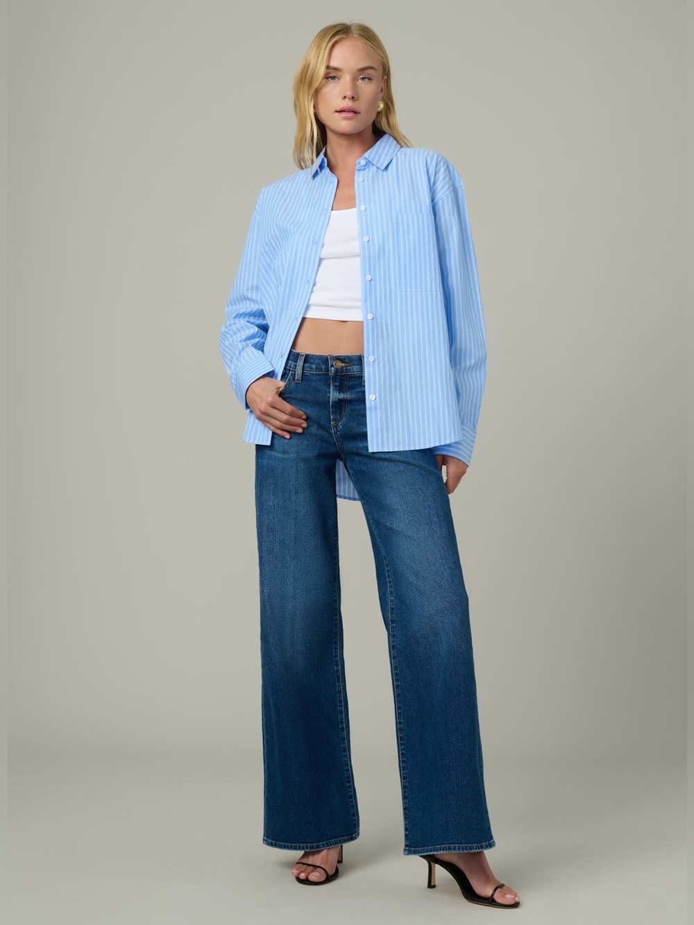 Joe's Jeans| ‘Lou Lou’ Low Rise Wide Leg Jeans